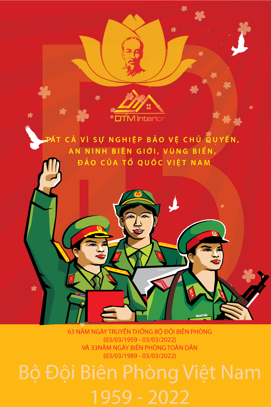 Kỷ niệm 63 năm Ngày truyền thống Bộ đội Biên phòng và 33 năm Ngày Biên phòng toàn dân 3/3